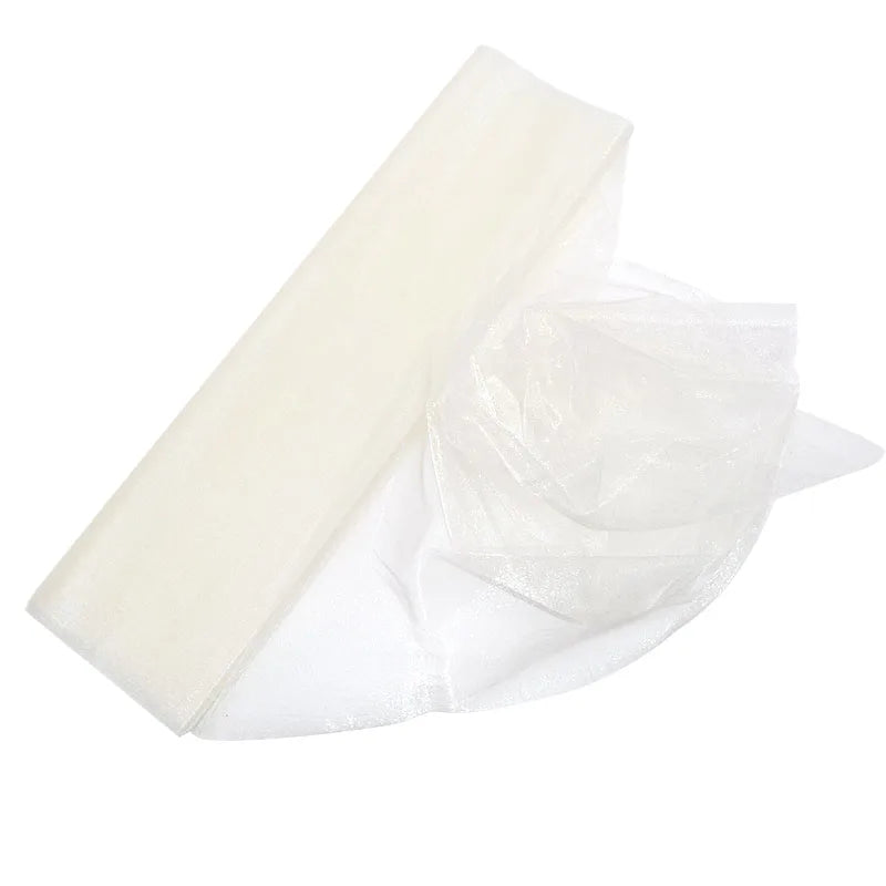 Sheer Crystal Organza Tulle Roll