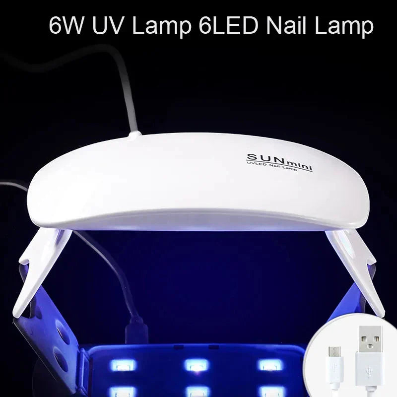 Portable Rechargeable UV Nail Lamp