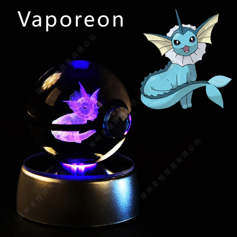 3D Pokémon Crystal Ball Lamp
