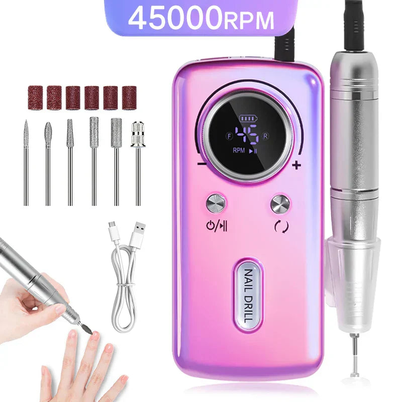 Portable Electric Nail Drill Machine