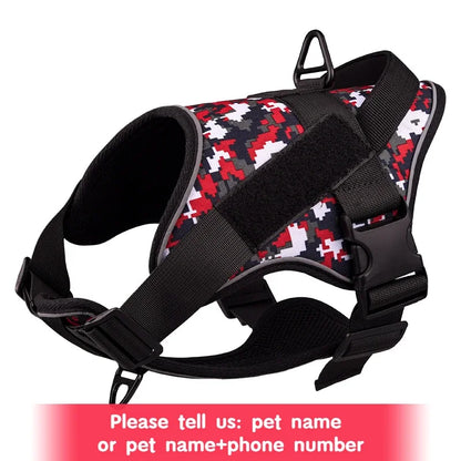 Custom Tactical No-Pull Harness