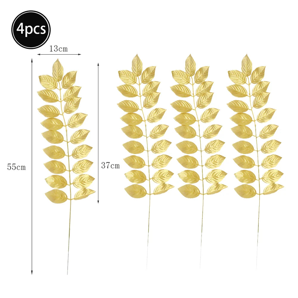 Artificial Tropical Palm Monstera Leaves