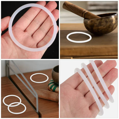 Tibetan Singing Bowl Ring Set