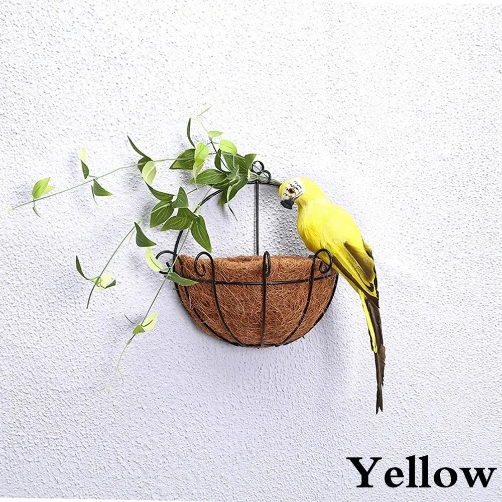 Handmade Simulation Parrot Ornament