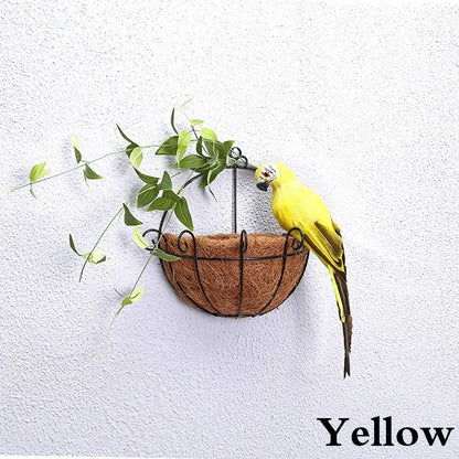 Handmade Simulation Parrot Ornament
