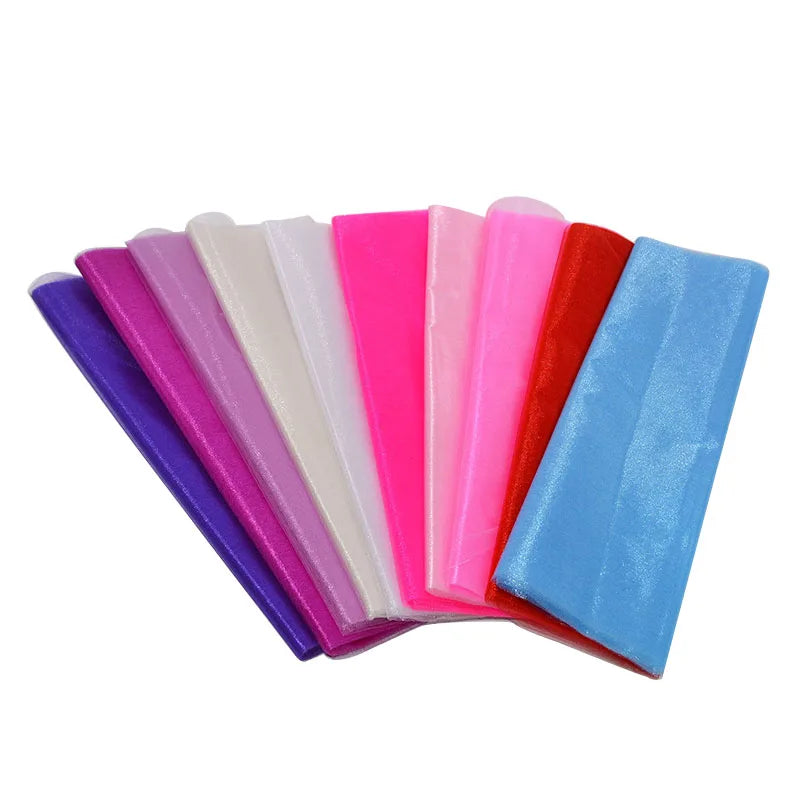 Sheer Crystal Organza Tulle Roll