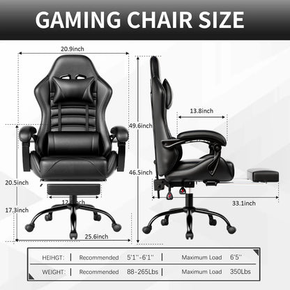 AnYu Furniture Ergonomic Racing Gaming Chair
