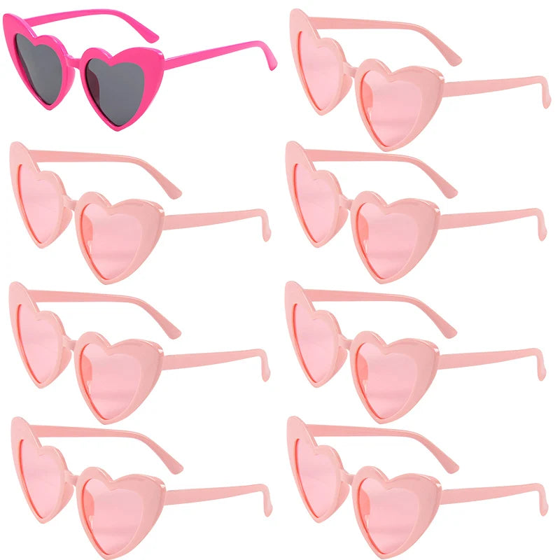 Bachelorette Party Heart Sunglasses