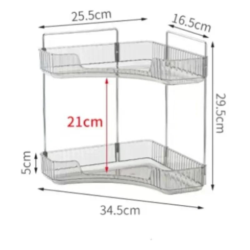 Luxury Corner Cosmetic Storage Rack