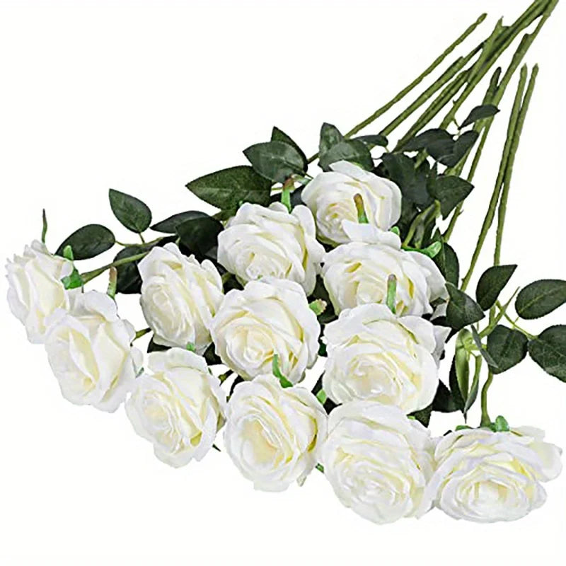 Realistic Artificial Rose Bouquet
