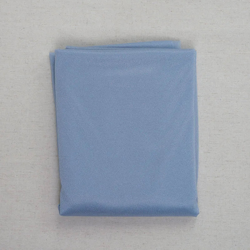 Blue Sheer Chiffon Table Runner