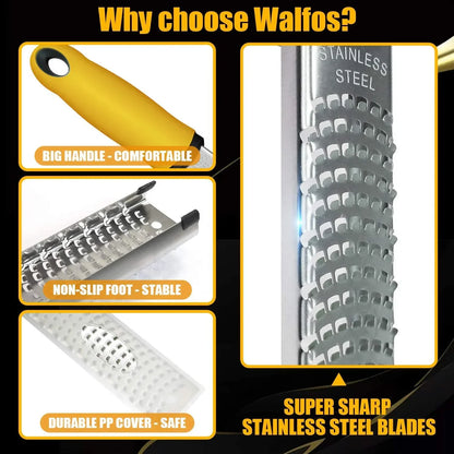 WALFOS Stainless Steel Zester