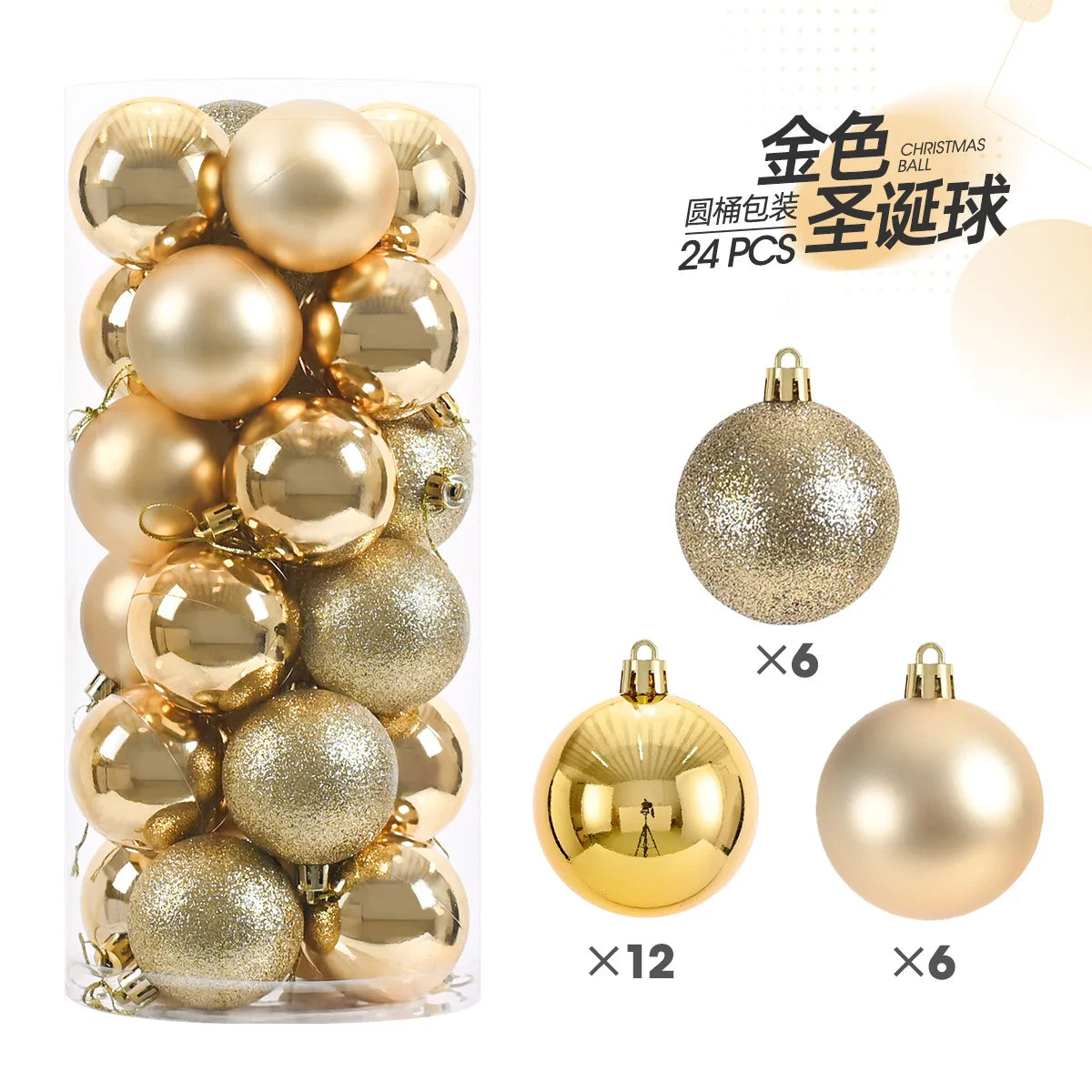 Christmas Tree Hanging Ornament Balls