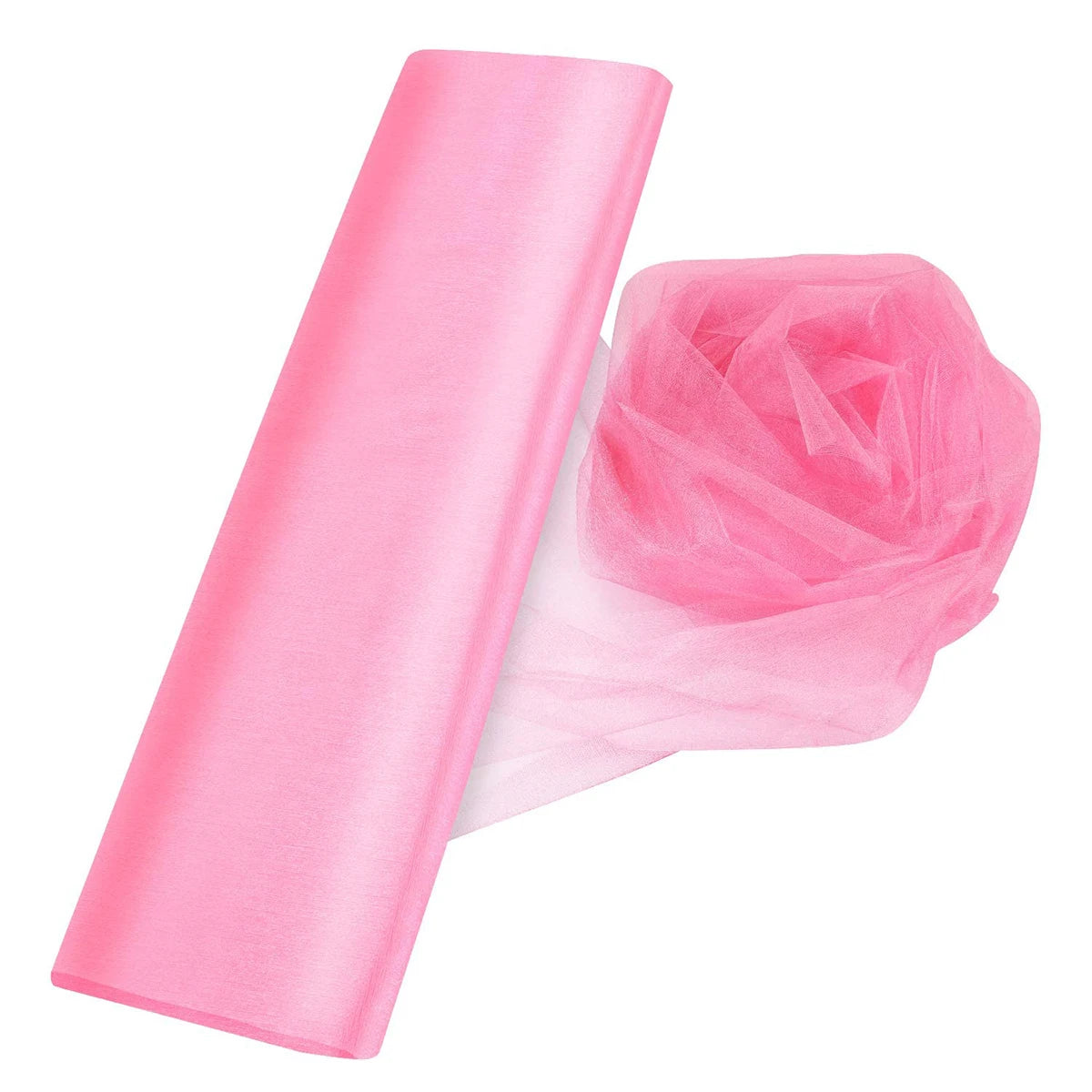 Sheer Crystal Wedding Tulle Roll