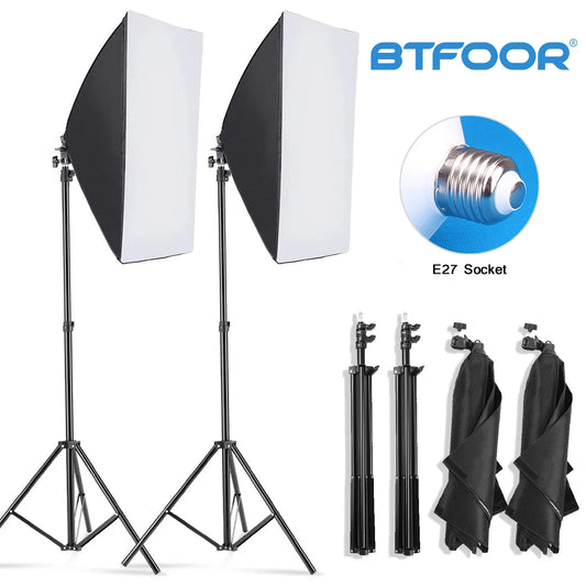 Professional Softbox Lighting Kit