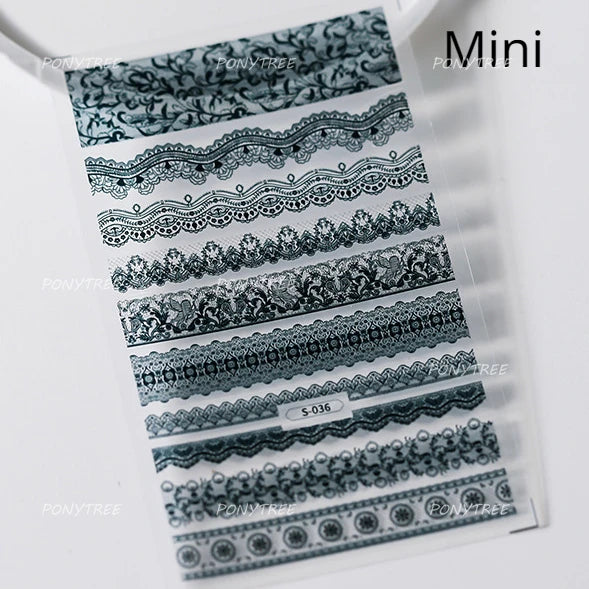 Bowknot 3D Nail Art Stickers