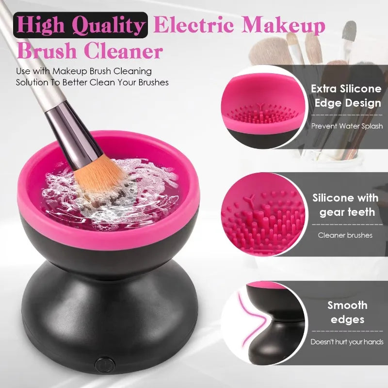 Portable USB Makeup Brush Cleaner