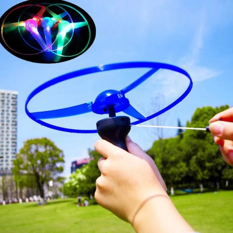 LED Flying Disc Helicopter Toy
