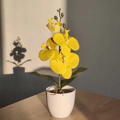 Artificial Butterfly Orchid Bonsai