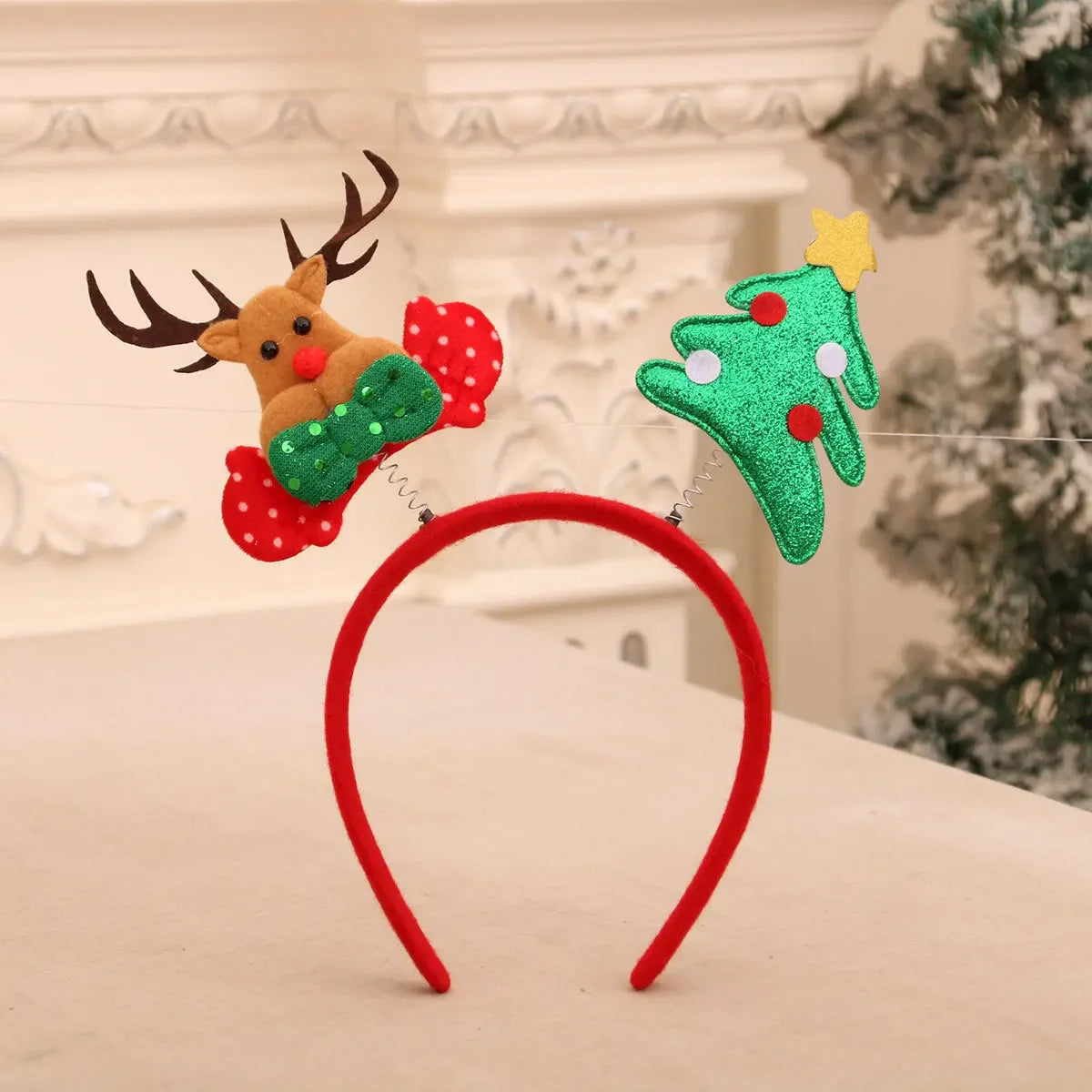 Kids Cartoon Christmas Headband