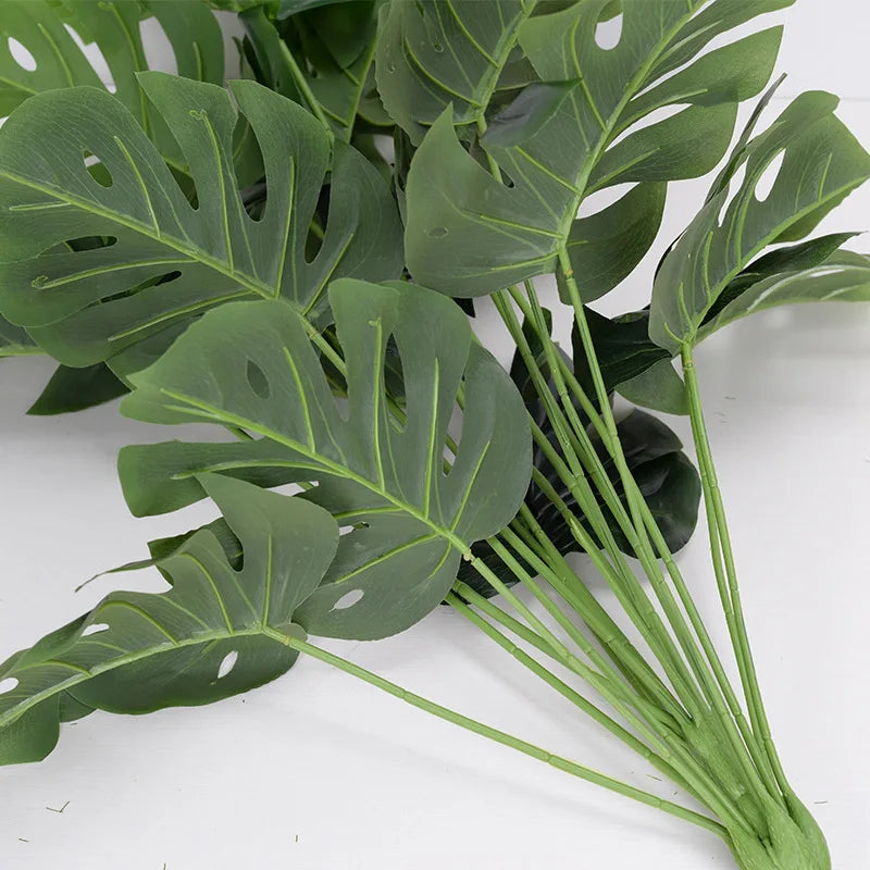 Artificial Monstera Green Plant