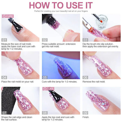 Poly Nail Gel Set Kit