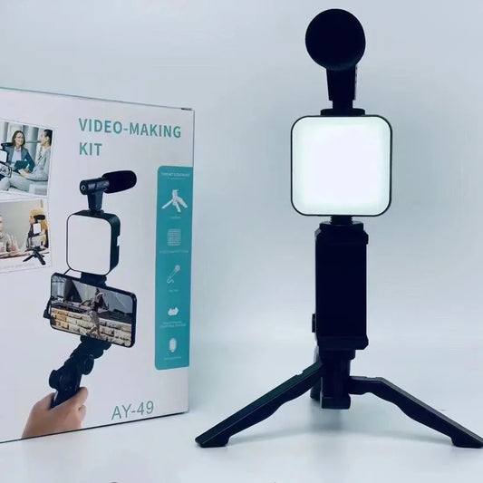 Smartphone Vlogging Kit with Tripod