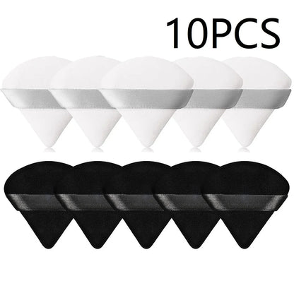 10PCS Triangle Makeup Sponge Set