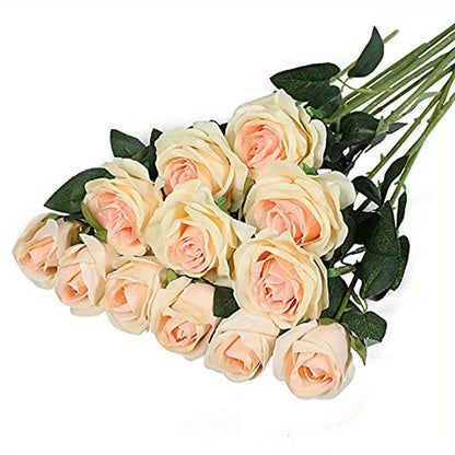 Realistic Artificial Rose Bouquet