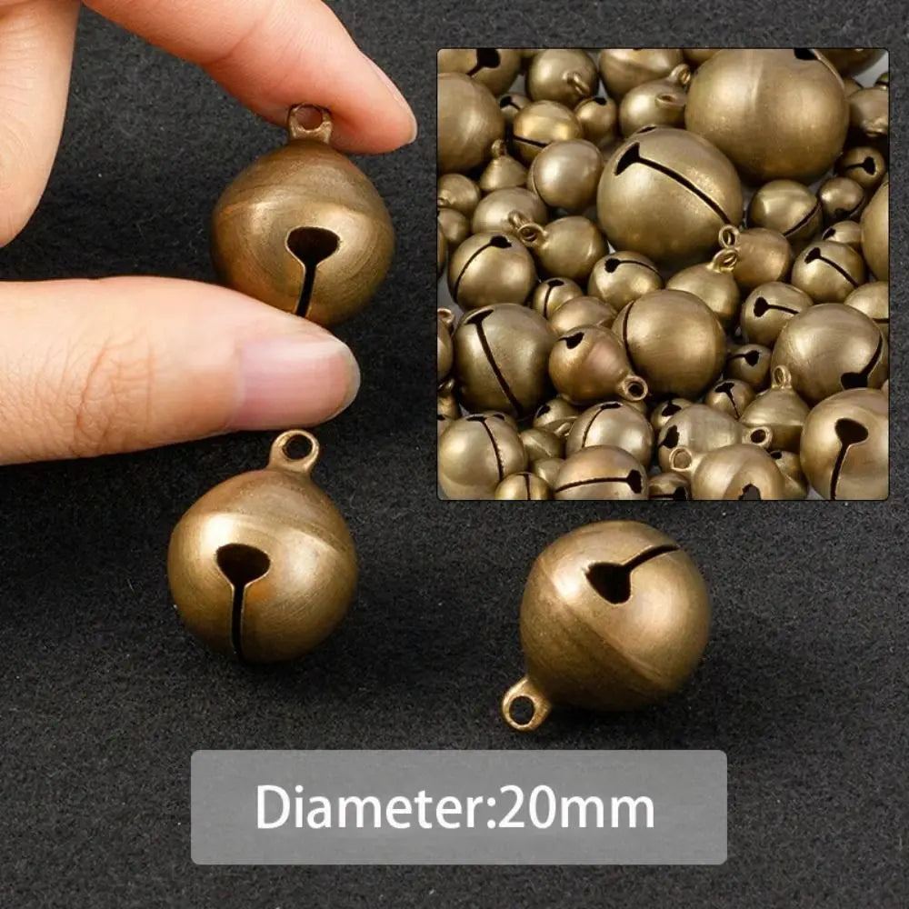 Bronze Metal Jingle Bells Set