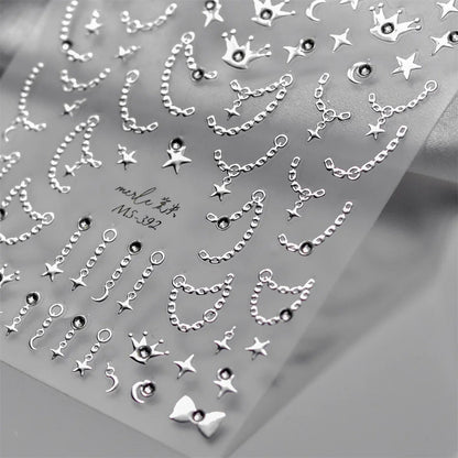 NAILFYOU Kawaii Butterfly Nail Stickers