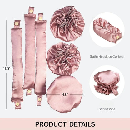 Silk Heatless Curling Rod Headband