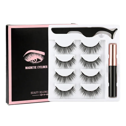 Magnetic Mink Eyelashes Set