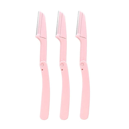 3pcs Foldable Eyebrow Grooming Set