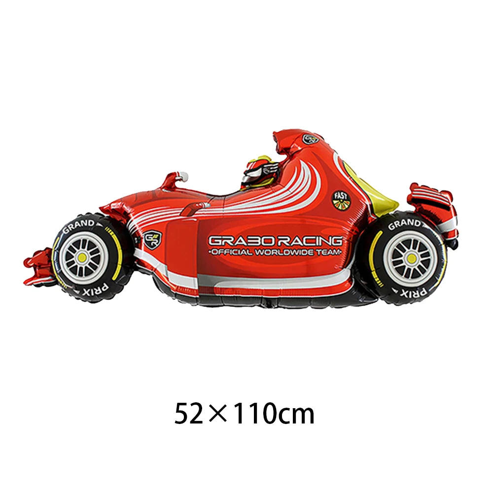 Racing Car Checkered Table Runner