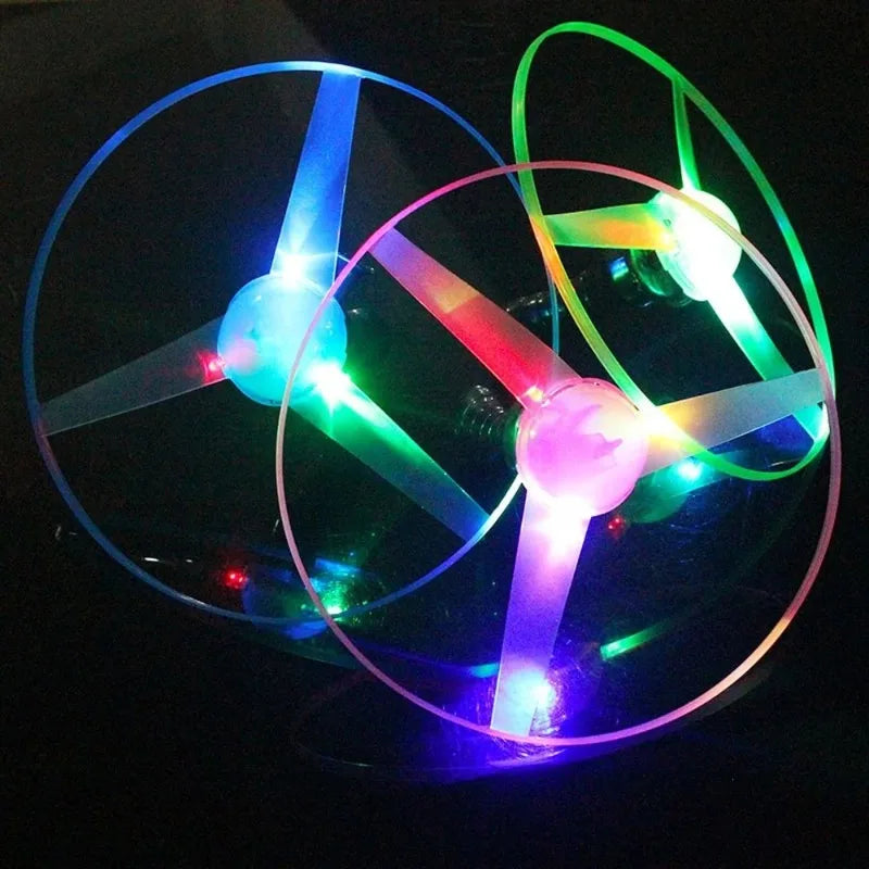 LED Flying Disc Helicopter Toy