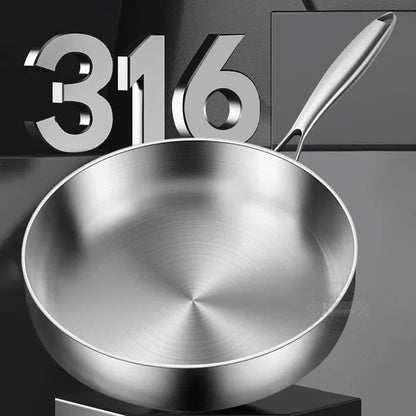 Steel Frying Pan for Steak