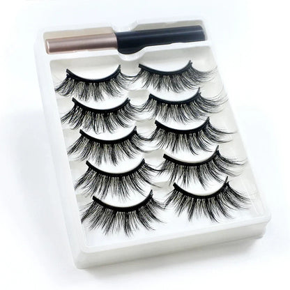 3D Magnetic Fluffy Eyelashes