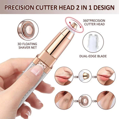 2-in-1 Women's Epilator Shaver