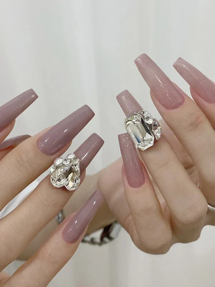 Heart & Irregular Nail Rhinestones