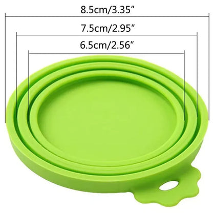 Reusable Pet Can Cover Set