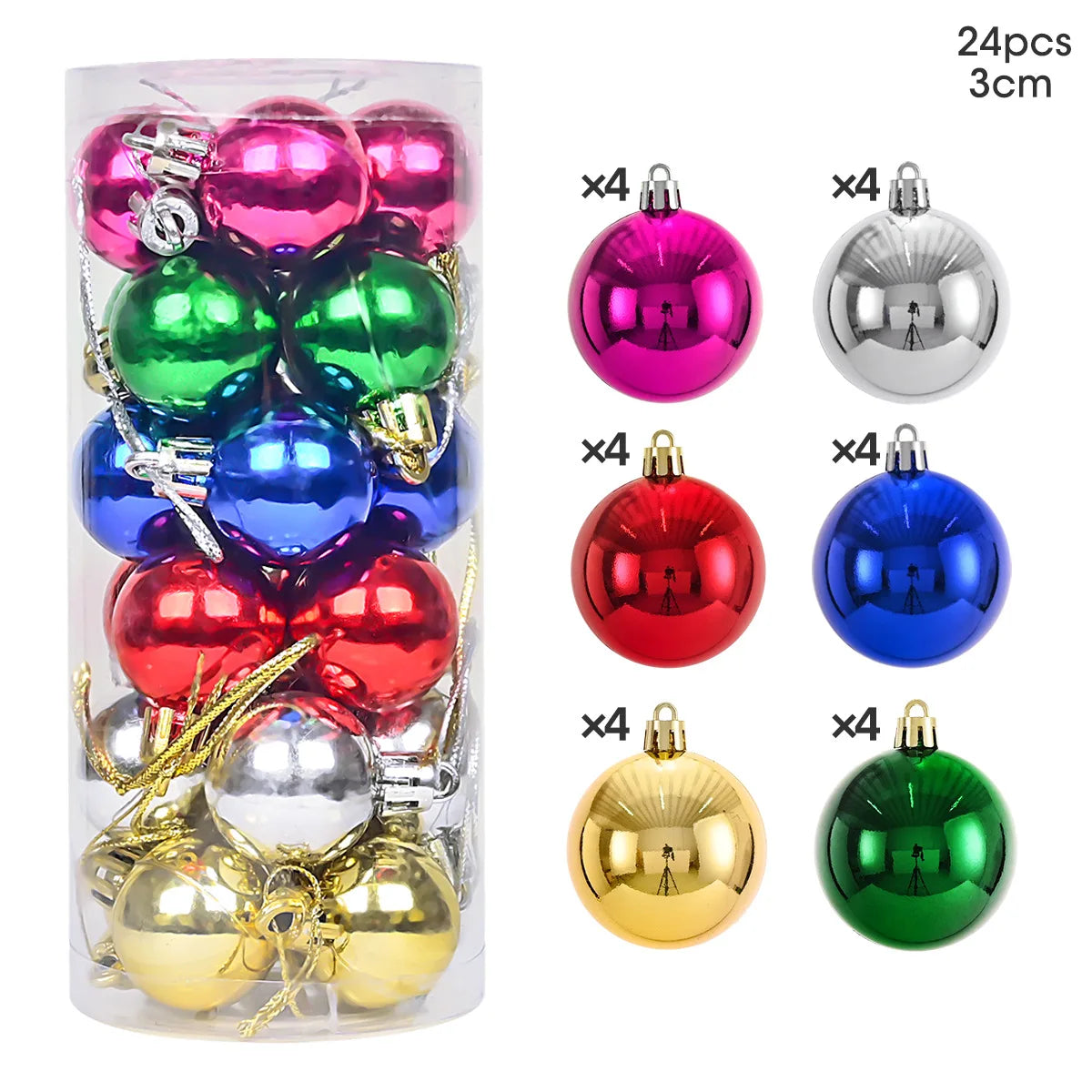 Christmas Tree Hanging Ornament Balls