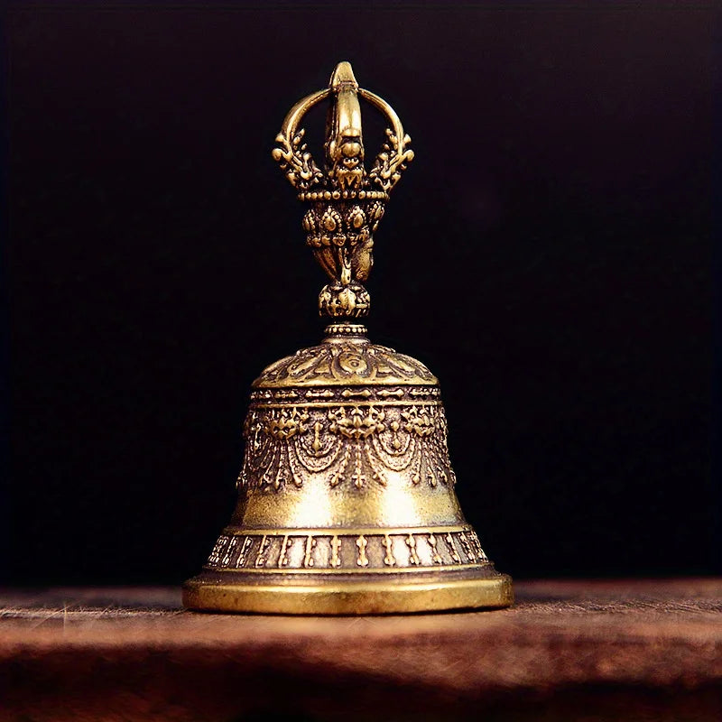 Tibetan Brass Handicraft Bronze Bell