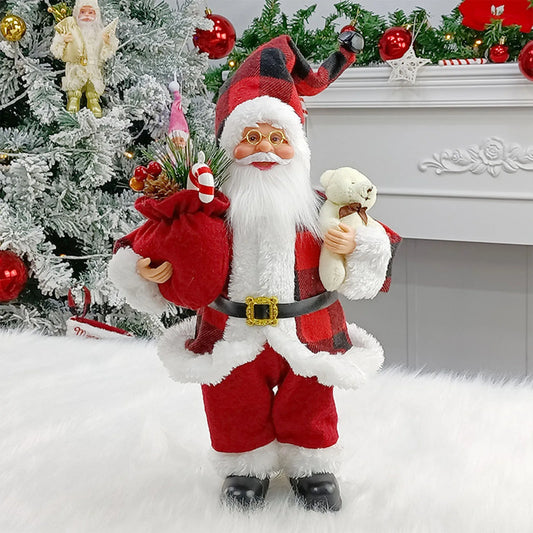 12inch Santa Claus Figurine Ornament