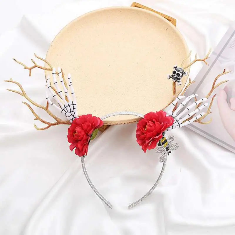 Christmas Reindeer Antler Headband