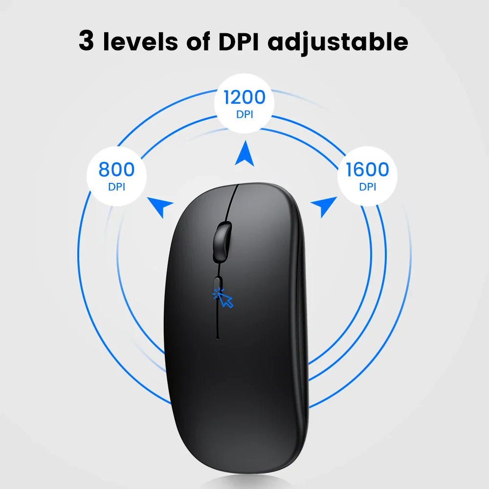 Rechargeable Wireless Bluetooth Mouse