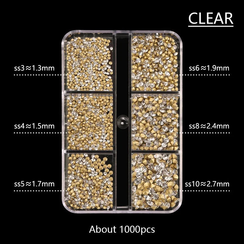 Crystal Rhinestone Nail Art Set