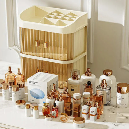 Luxury Dust-Proof Makeup Organizer