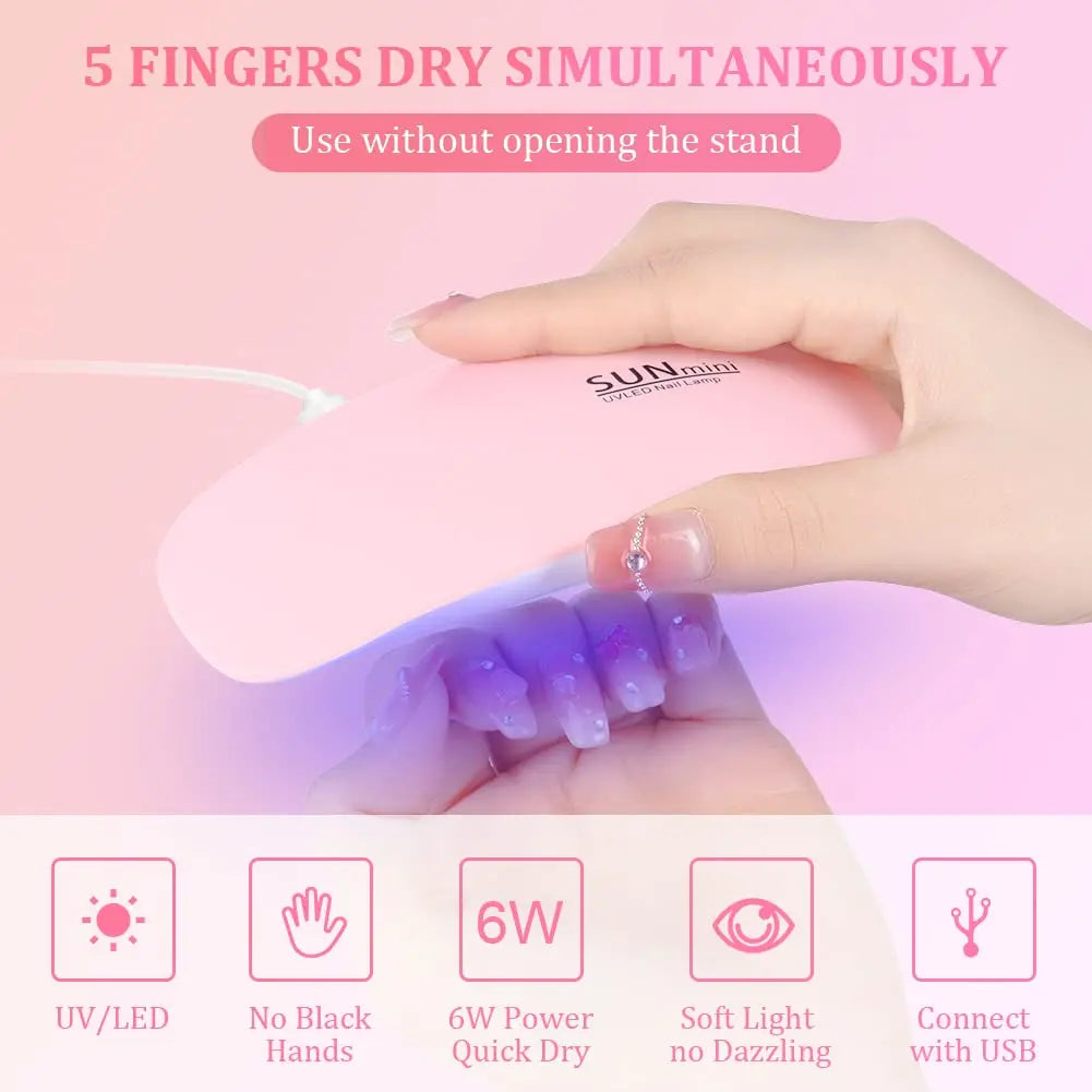 LULAA Mini USB Nail Lamp
