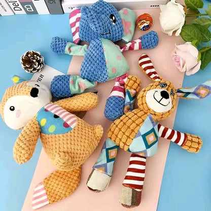 Interactive Plush Pet Chew Toy
